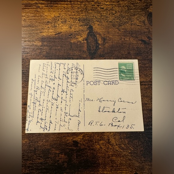 Vintage Joshua Palm on the Desert, California Postcard - Picture 4 of 6